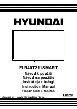 Preview for 1 page of Hyundai FLR40T211SMART Instruction Manual