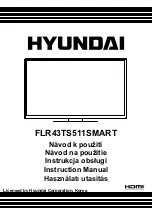 Hyundai FLR43TS511SMART Instruction Manual preview