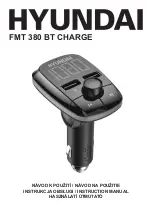 Hyundai FMT 380 BT CHARGE Instruction Manual preview