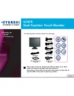 Preview for 8 page of Hyundai G70TR User Manual