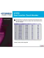 Preview for 14 page of Hyundai G70TR User Manual