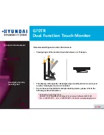 Preview for 16 page of Hyundai G70TR User Manual