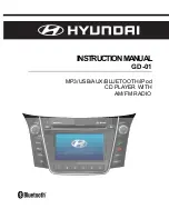 Preview for 1 page of Hyundai GD-01 Instruction Manual