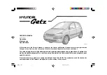 Предварительный просмотр 201 страницы Hyundai Getz 2004 Owner'S Manual