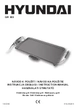 Hyundai GR 003 Instruction Manual preview