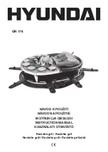 Предварительный просмотр 1 страницы Hyundai GR 176 Instruction Manual