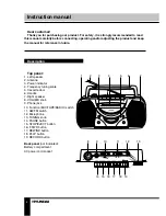 Preview for 2 page of Hyundai H-1001 Instruction Manual