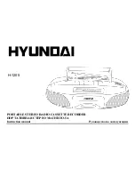 Предварительный просмотр 1 страницы Hyundai H-1205 Instruction Manual