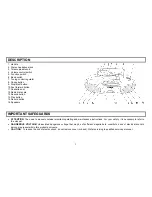 Предварительный просмотр 2 страницы Hyundai H-1205 Instruction Manual