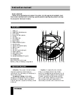 Preview for 2 page of Hyundai H-1404 Instruction Manual