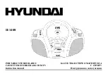 Предварительный просмотр 2 страницы Hyundai H-1408 Instruction Manual