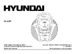 Предварительный просмотр 1 страницы Hyundai H-1409 Instruction Manual