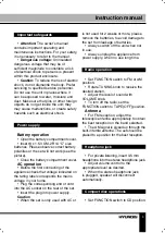 Preview for 4 page of Hyundai H-1418 Instruction Manual