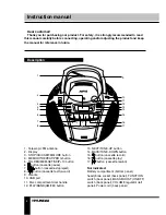 Предварительный просмотр 2 страницы Hyundai H-1424 Instruction Manual