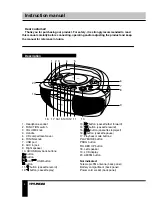 Предварительный просмотр 3 страницы Hyundai H-1425 Instruction Manual