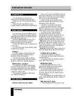 Предварительный просмотр 4 страницы Hyundai H-1428 Instruction Manual