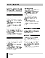 Предварительный просмотр 6 страницы Hyundai H-1428 Instruction Manual