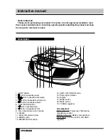 Предварительный просмотр 2 страницы Hyundai H-1429 Instruction Manual