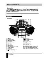 Предварительный просмотр 2 страницы Hyundai H-1431 Instruction Manual