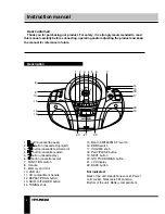 Предварительный просмотр 2 страницы Hyundai H-1433 Instruction Manual