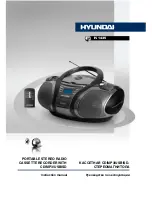 Предварительный просмотр 1 страницы Hyundai H-1435 Instruction Manual