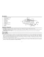 Предварительный просмотр 2 страницы Hyundai H-1501 Instruction Manual