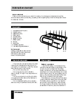 Preview for 2 page of Hyundai H-1502 Instruction Manual