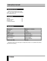 Preview for 4 page of Hyundai H-1502 Instruction Manual