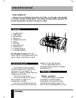 Preview for 2 page of Hyundai H-1504 Instruction Manual