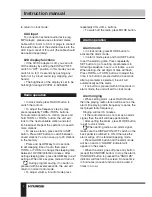 Preview for 4 page of Hyundai H-1505 Instruction Manual