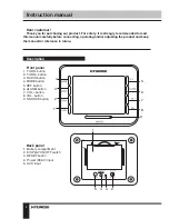 Предварительный просмотр 2 страницы Hyundai H-1508 Instruction Manual