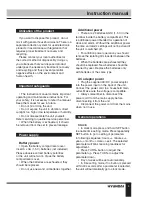 Preview for 3 page of Hyundai H-1508 Instruction Manual