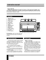 Preview for 2 page of Hyundai H-1540 Instruction Manual