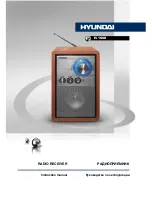 Hyundai H-1608 Instruction Manual preview