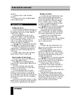 Preview for 4 page of Hyundai H-1611 Instruction Manual