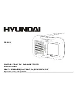 Preview for 1 page of Hyundai H-1615 Instruction Manual