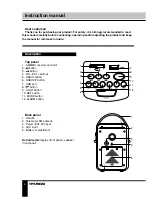 Preview for 3 page of Hyundai H-1624 Instruction Manual