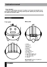 Preview for 2 page of Hyundai H-1634UB Instruction Manual