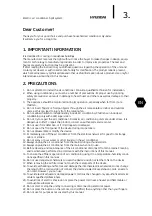 Preview for 3 page of Hyundai H-ALD2-18H-UI175/I Instruction Manual