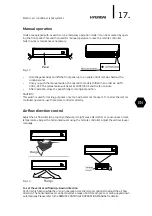 Preview for 17 page of Hyundai H-AR7-07H-UI134/I Instruction Manual & Warranty Card