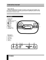 Preview for 2 page of Hyundai H-AS1201IU Instruction Manual