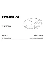 Preview for 1 page of Hyundai H-CD7002 Instruction Manual