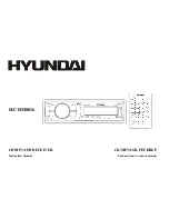 Hyundai H-CDM8016 Instruction Manual preview