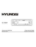 Preview for 1 page of Hyundai H- CDM8017 Instruction Manual