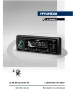 Предварительный просмотр 1 страницы Hyundai H-CDM8017 Instruction Manual