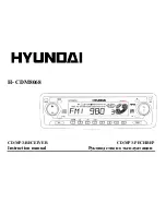 Preview for 1 page of Hyundai H-CDM8068 Instruction Manual