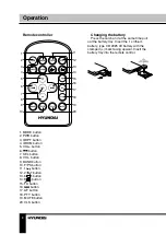 Preview for 8 page of Hyundai H-CDM8073 Instruction Manual