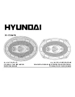 Hyundai H-CSA503 Instruction Manual предпросмотр