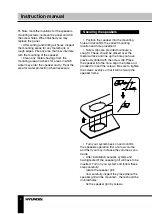 Preview for 4 page of Hyundai H-CSA694 Instruction Manual