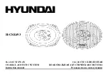 Hyundai H-CSE693 Instruction Manual preview